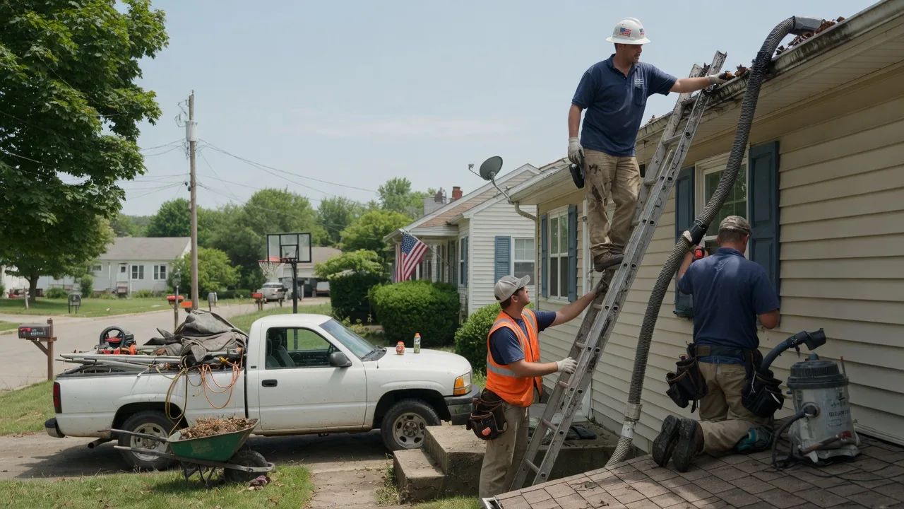 Gutter Installation in Magnetic Springs, OH near me